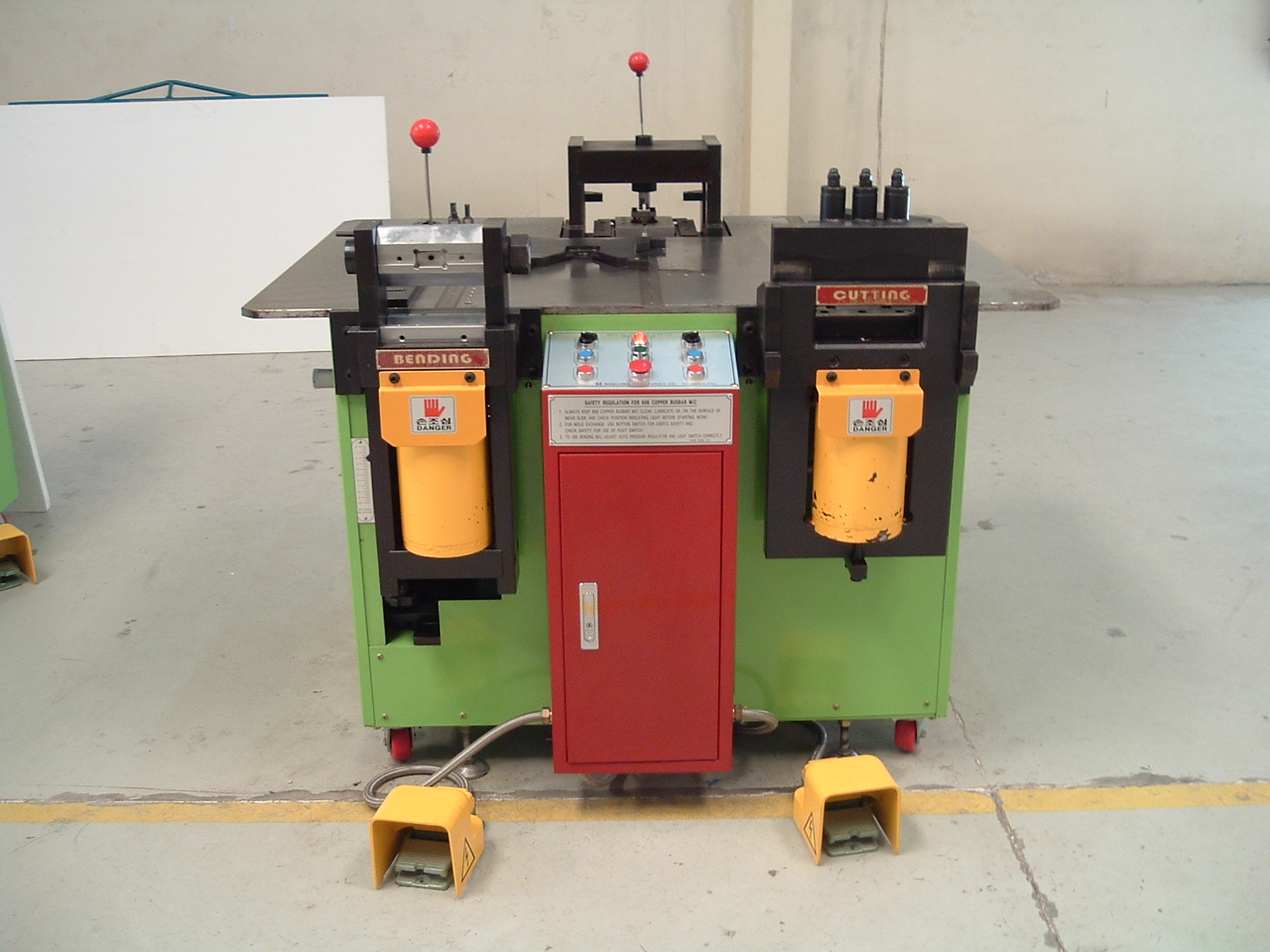 3-in-1 Bus-bar Shearing, Punching & Bending Machine